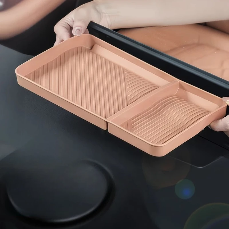 

For 2025 Geely Galaxy A7 Central Control Screen Behind-the-scenes Storage Box Car Storage Paper Towels Modified Car Accessories