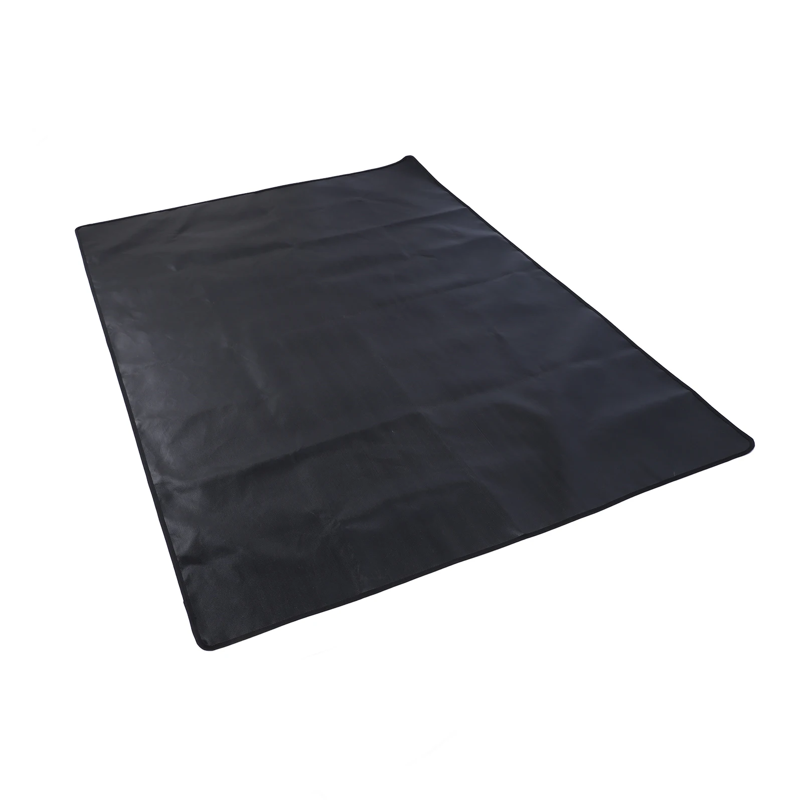 Pit Mat Waterproof Foldable Fireproof Under Grill Mat High Temperature Resistant 76x52 Inches Easy To Clean for Outdoor Under