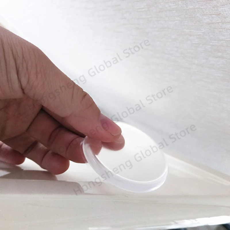 Cojín Anticolisión de silicona suave, Tope de puerta autoadhesivo, amortiguador para evitar choques, manija de puerta, protección de pared