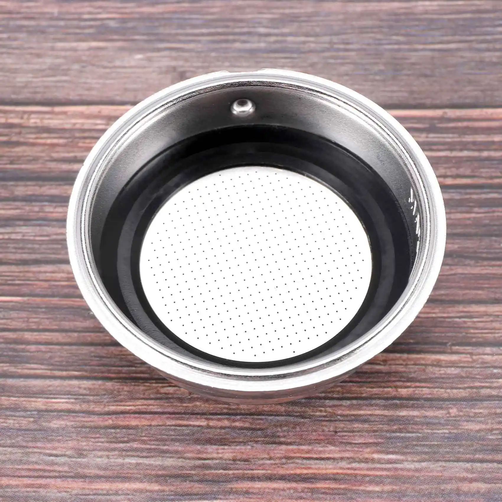 Friendly Detachable Stainless Steel Coffee Filter Basket Strainer Coffee Machine Accessories for Home Office(Single Cup)#A66K