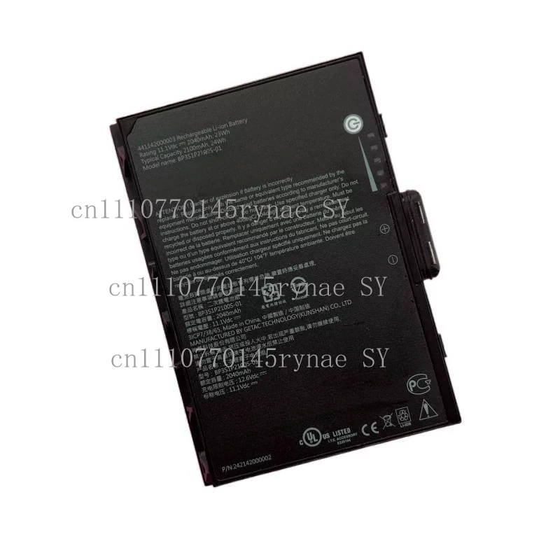Replacement Tablet Battery for Getac K120 441142000003 BP3S1P2100S-01 441142000019 Bateria 11.1V 2040mAh