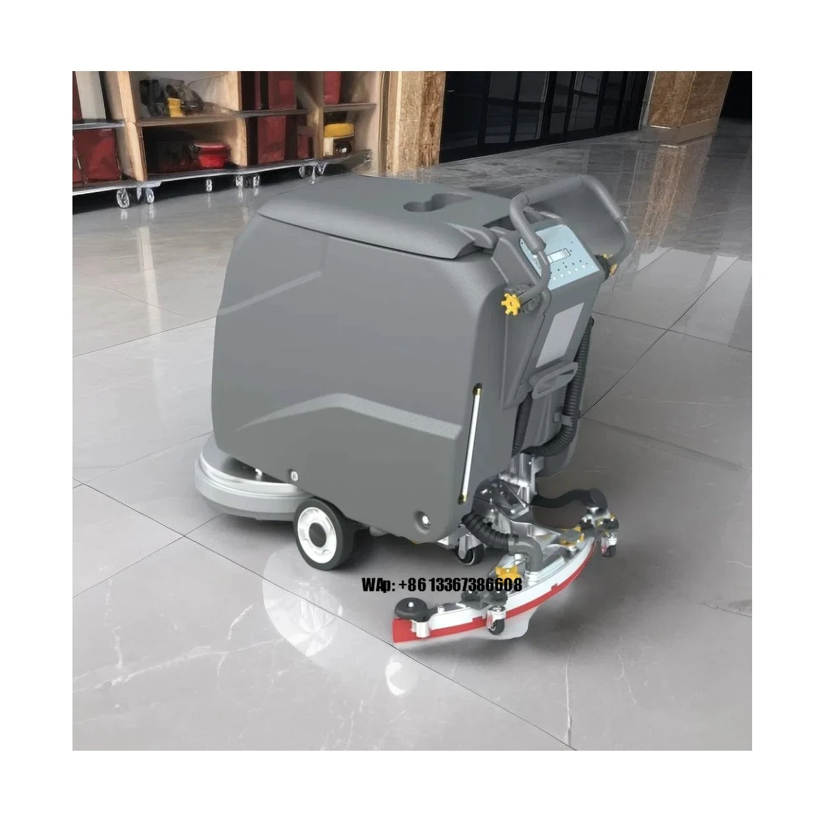 آلة تنظيف المشي الصناعية الأوتوماتيكية X55T، منظف تنظيف الأرضيات #1