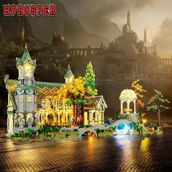 HPROSPER 5V светодиодный с дистанционным управлением светильник (без модели) для LEGO 10316, Властелин колец: Rivendell светильник Up your Building Blocks