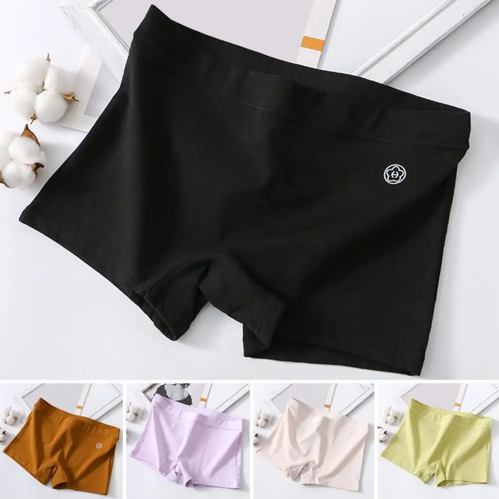 Ultra-thin Cotton Soft Cotton Boyshort Panties for Women Boxer Underwear for Wear Sleep Stretchy Slim Fit Undergarments Cotton