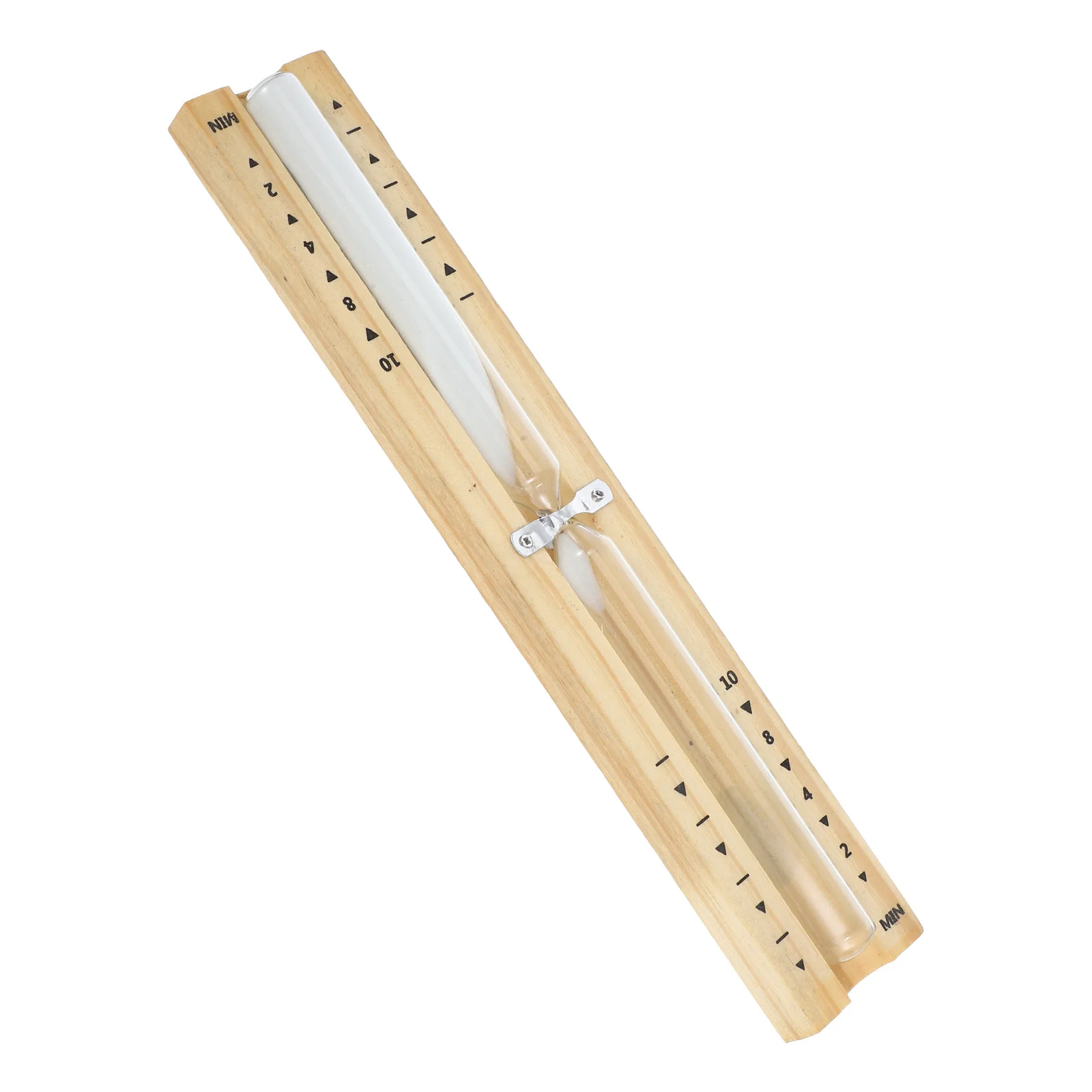 

10 Minutes Wooden Hourglass Glass Sand Clock For Sauna Room Household Use Clear Tube Timer Ornament Sauna Supply Wood Hourglass