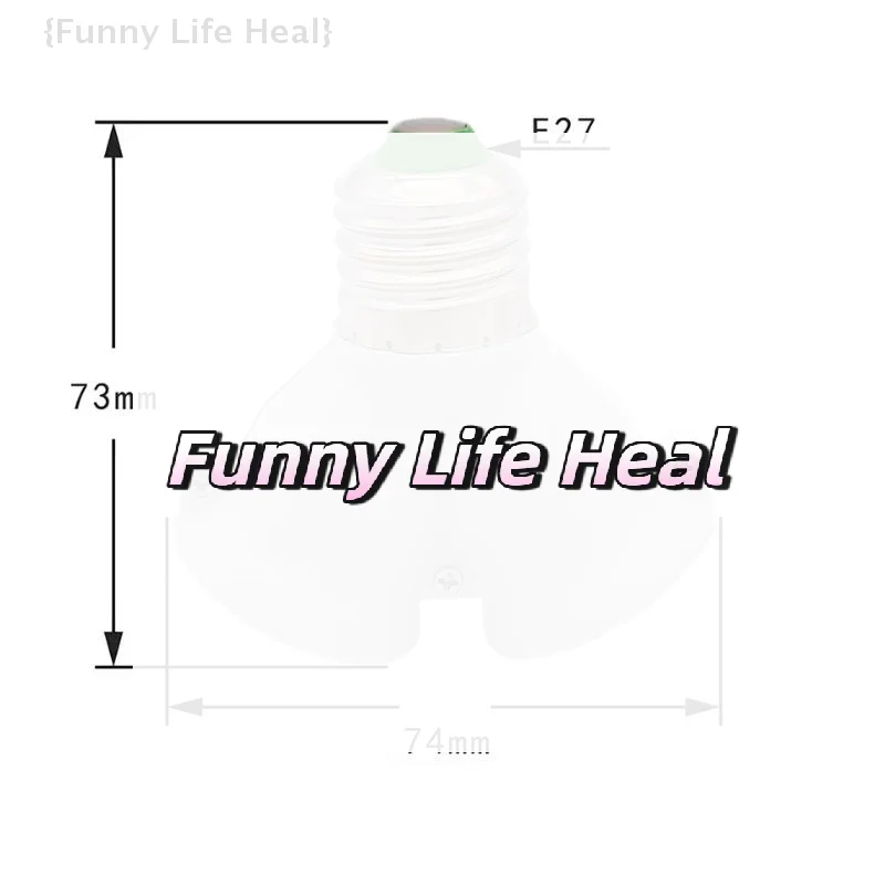 E27 1/2 Conversie Hoofd Lamp Socket Creatieve 2-e27 Lamphouder Extender Distributeur Converter Plug