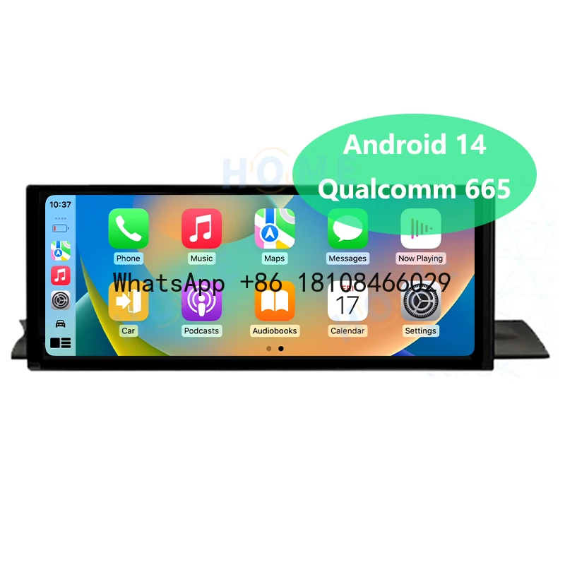 

Android 14 Qualcomm 665 128G 10.25"/12.5" Car Multimedia Video Player for Audi A4 A5 S5 2017-2021 GPS Navigation Carplay Screen