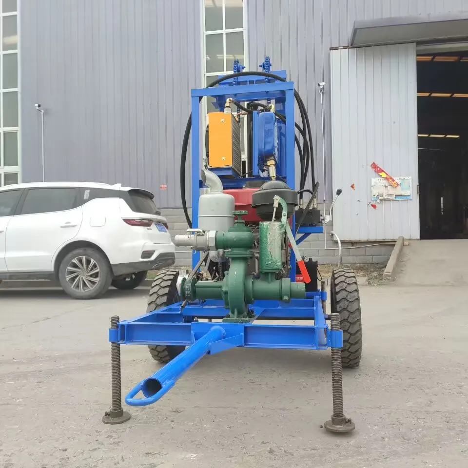 맞춤형 휴대용 및 조작 간편한 22마력/35마력/180m 시추 장비 소형 심층 시추 장비