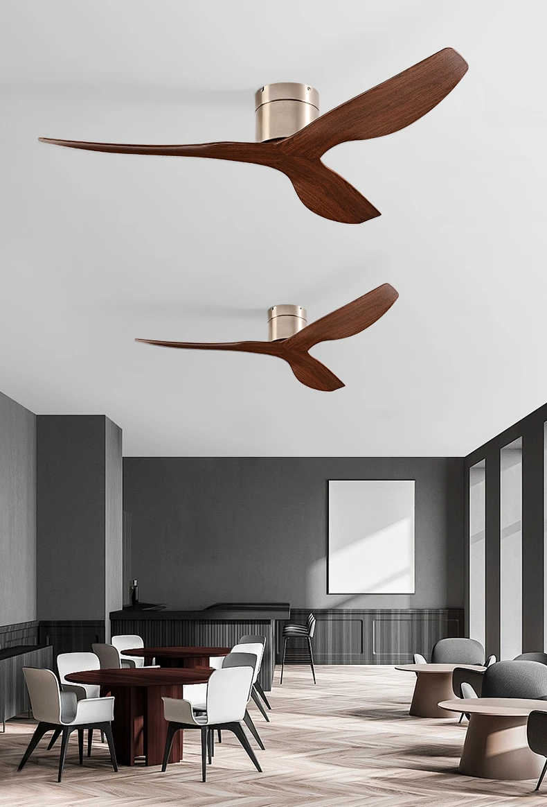 FUMANJIA 52-Inch Industrial Retro Ceiling Fan for Home with Remote — detail 1