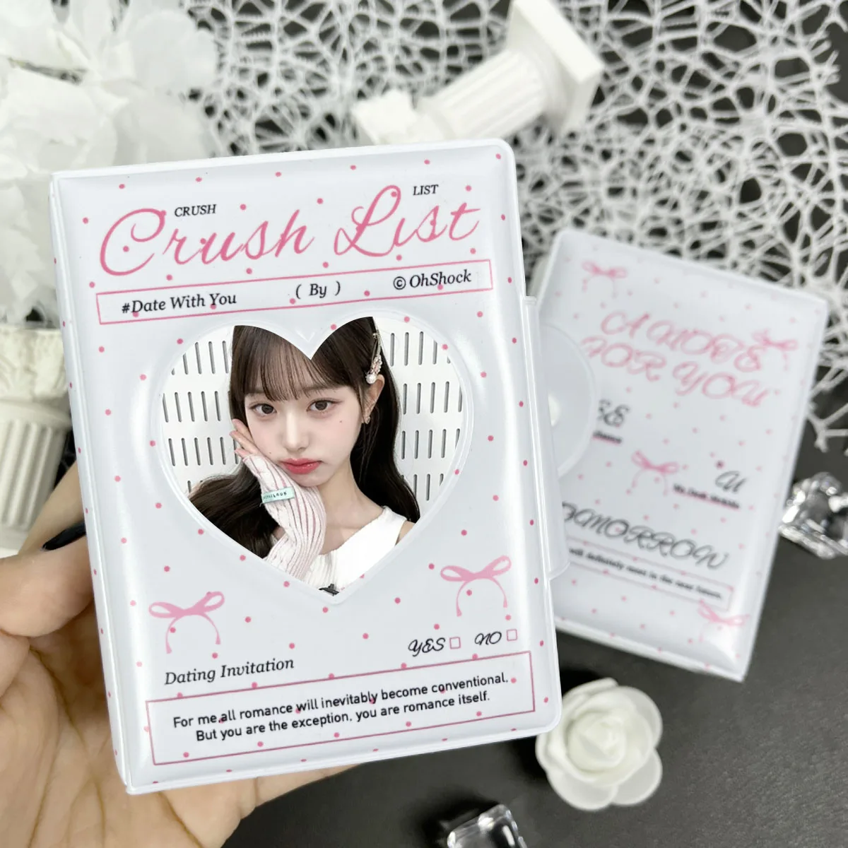 Crush List Photo Small Card Bag Mini Album 3-3.5 Celebrity Album Card Book Suitable For Celebrity Anime Small Card Storage