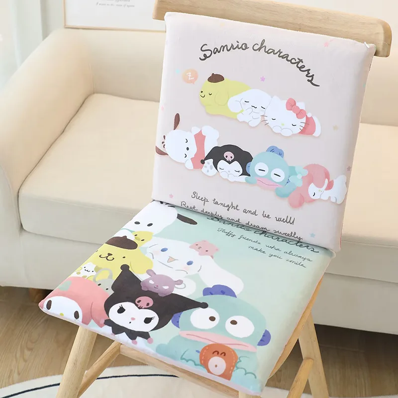 

Sanrio Cinnamoroll Kuromi My Melody Anime Cute Seat Cushion Cartoon Bedroom Home Deco Birthday Christmas Gift for Friend