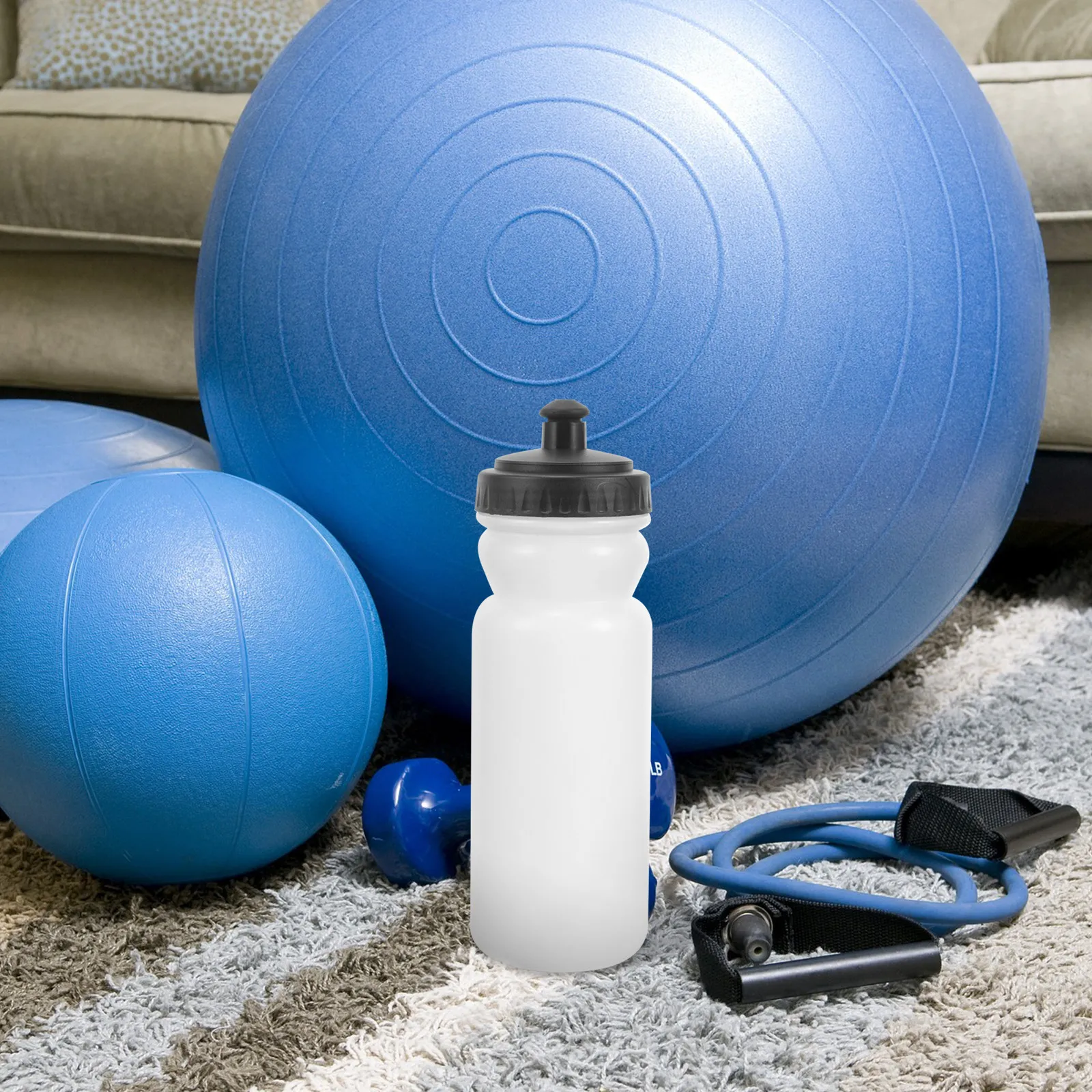 Large Capacity Portable Sports Water Bottle for Fitness Bodybuilding Basketball Picnic Party Outdoor Sports Climbing Gym Workout
