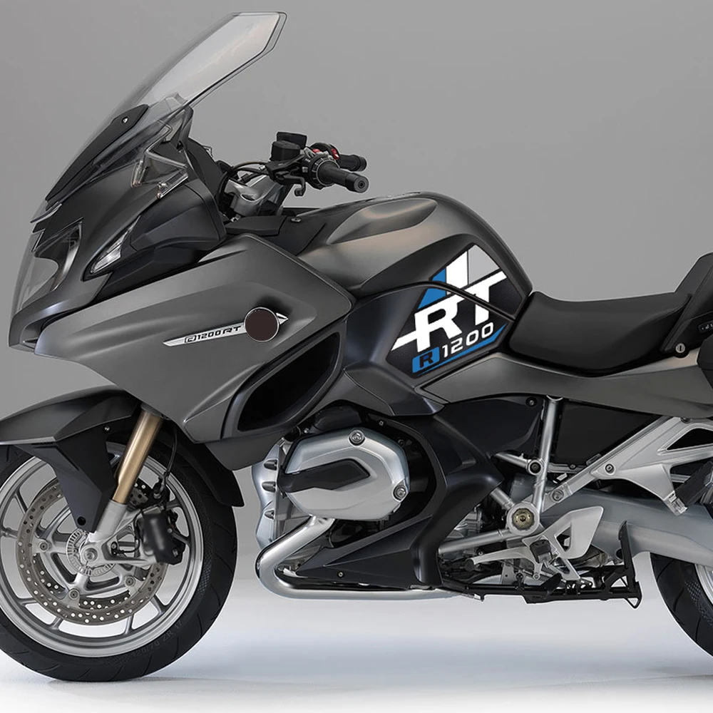 Motorcycle Side Gas Knee Grip Stickers Fuel Tank Pad Protector Anti-slip Sticker For BMW R1200RT R1200 RT