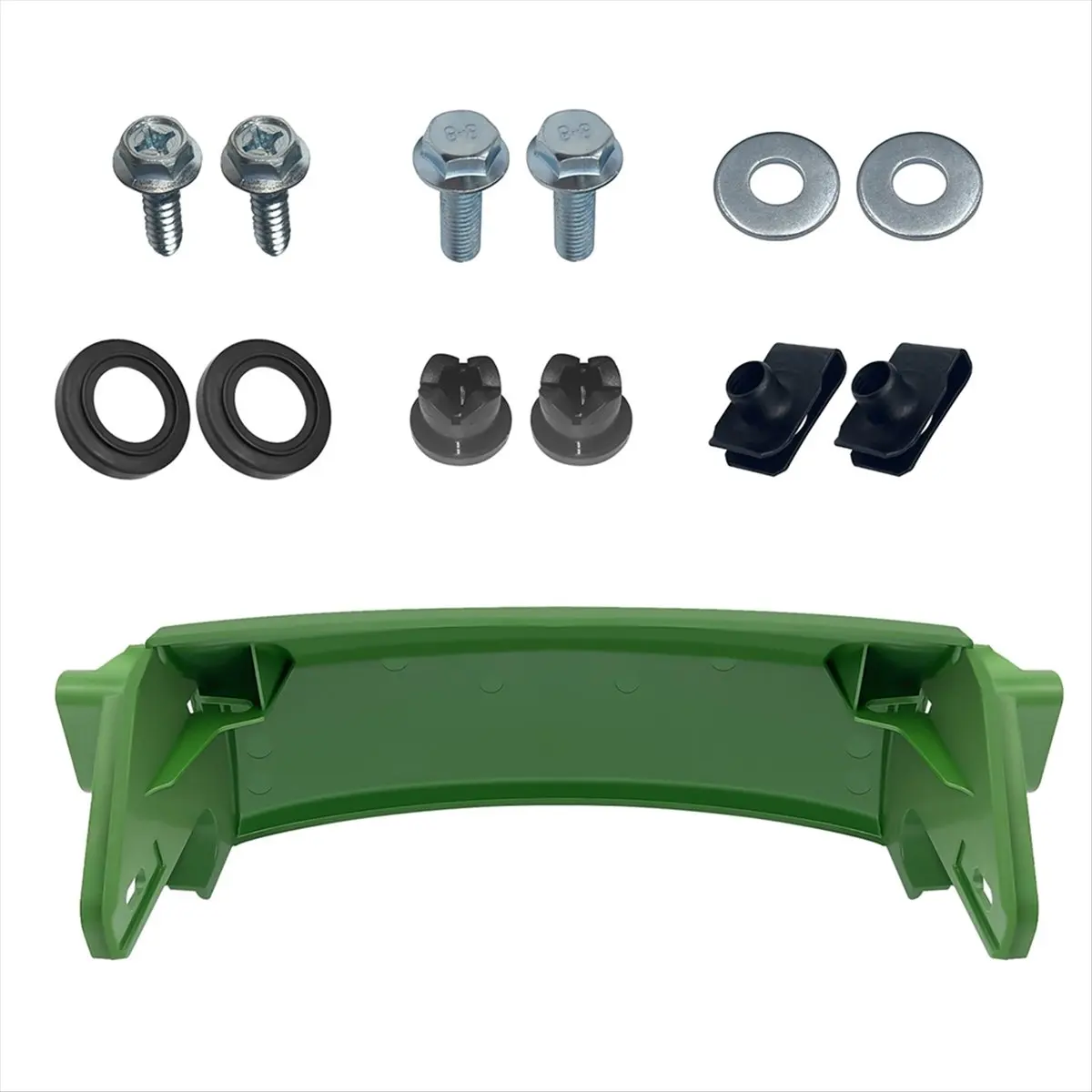 

DT75BG Tractor Front Bumper Upper Hood Kit for LT133 LT155 Lawn Mower Parts Lawnmower Accessries Replacement Part with Screws
