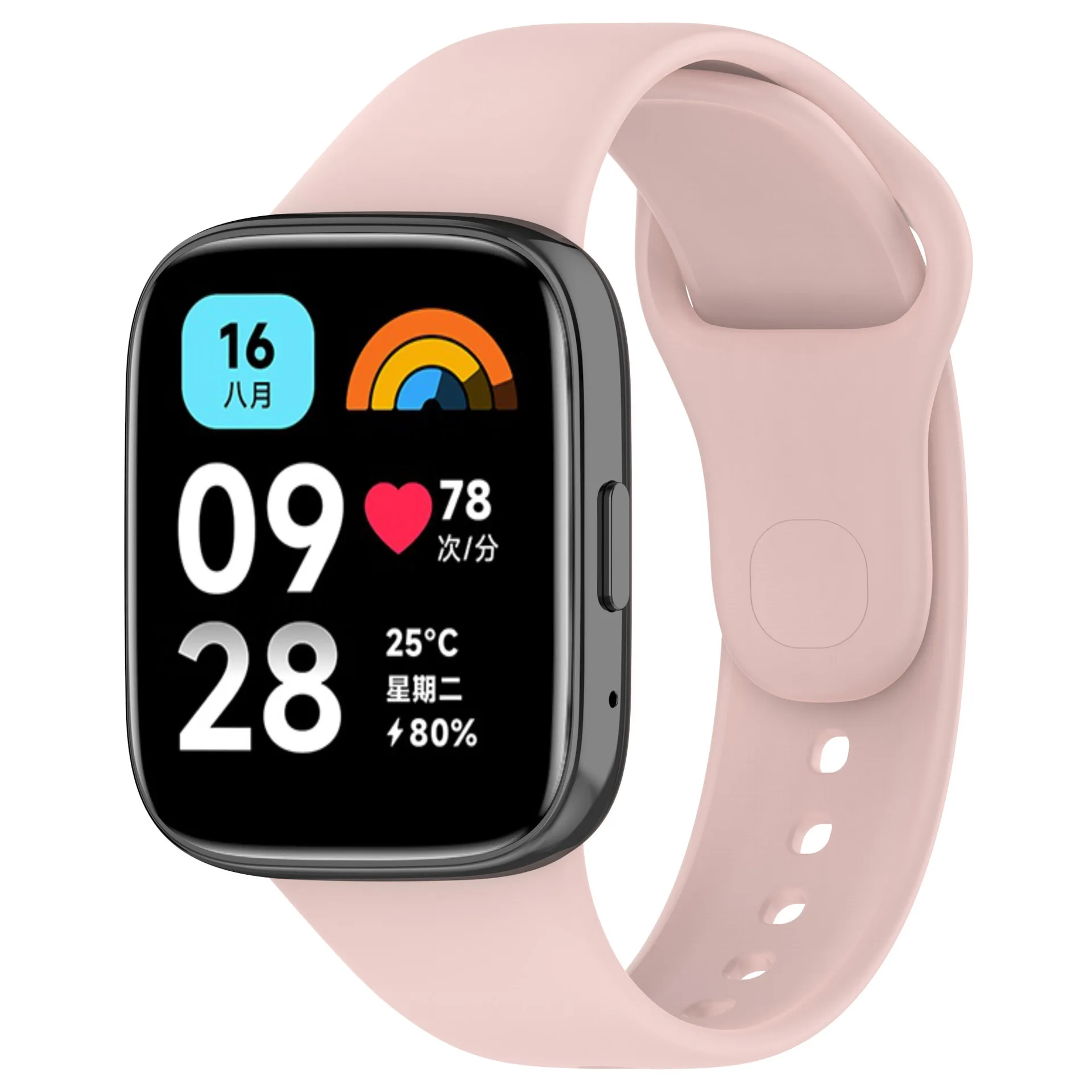 Pasek silikonowy do zegarka XiaoMi Redmi Watch 3 aktywne akcesoria wymienna opaska na nadgarstek bransoletka sportowa Correa RedMi Watch 3 lite pasek