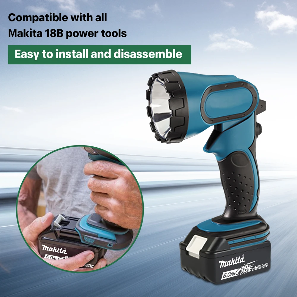 

100% оригинальная батарея Makita 18 В, 6,0 Ач, аккумуляторная батарея для электроинструмента Makita 18 В, сменный светодиодный литий-ионный аккумулятор, BL1860B