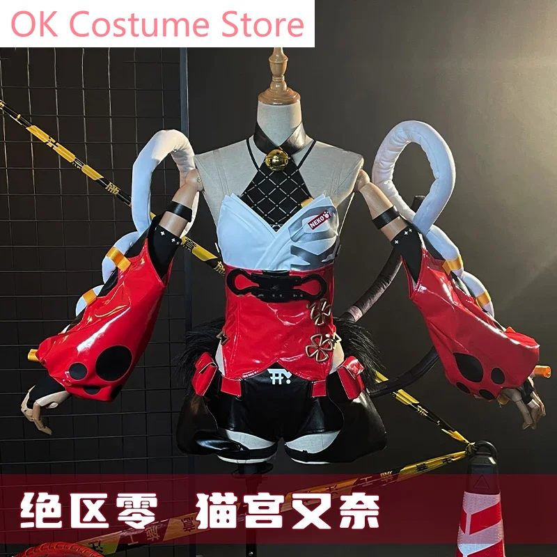 Zenless Zone Zero Mana Nekomiya Game Suit Sweet Lovely Uniform Cosplay Costume Halloween Party Role Play Outfit Women