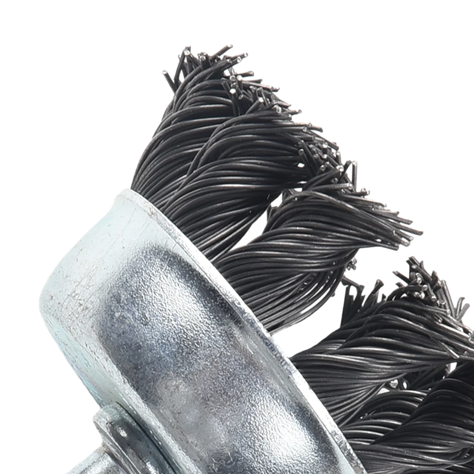 Peças de ferramenta de perfuração de escova de fio de remoção copo de metal 1/4 "haste moedor broca acessórios ferrugem conveniente