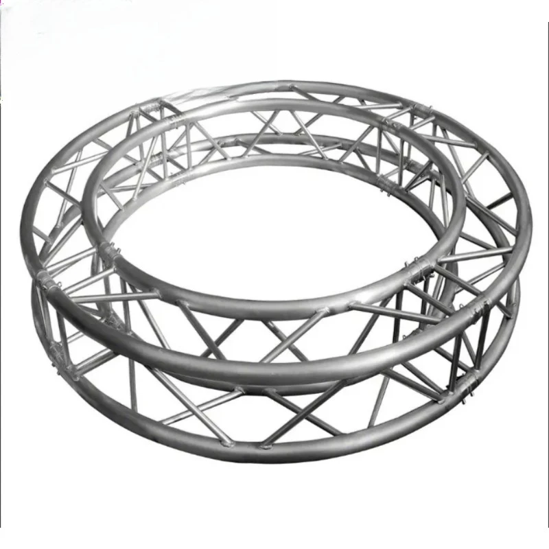 Round Lighthouse Ground Support Cheap Dj Aluminum Round Semicircular Roof Concert Stage Truss