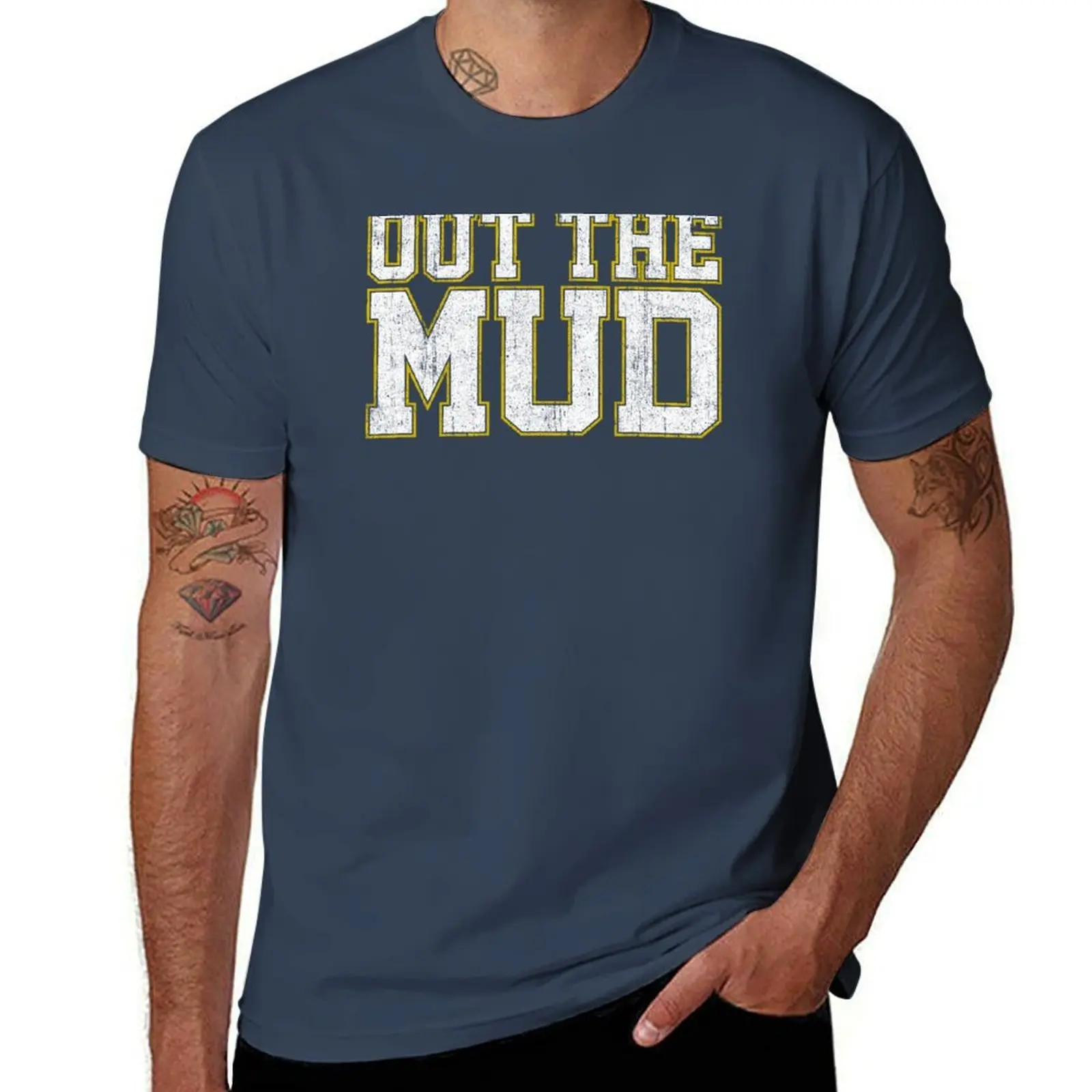 

Out Mud The T-Shirt Essential Solid Color T-Shirt