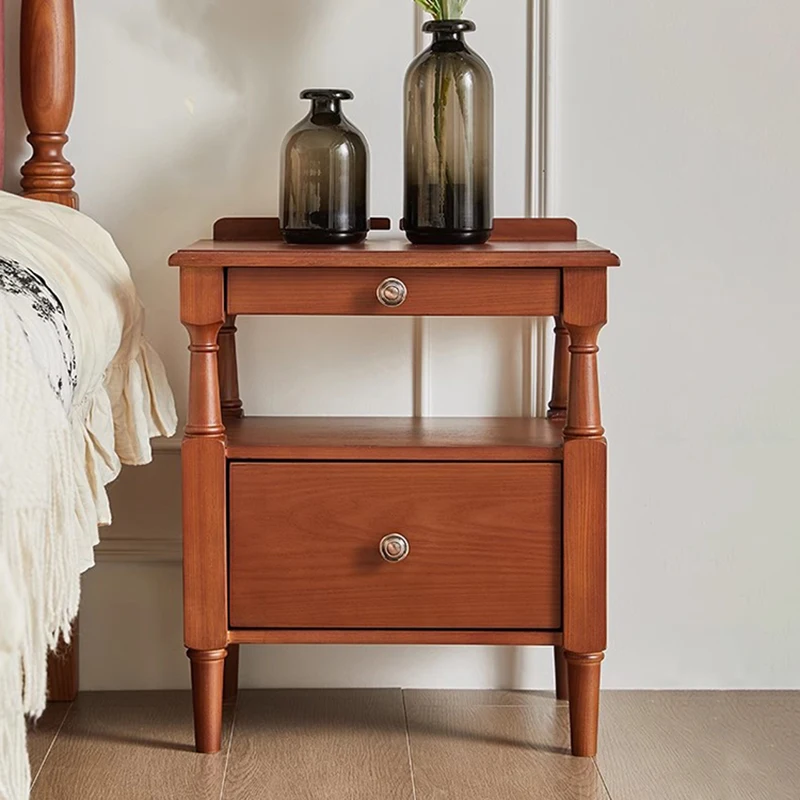 

Storage Unique Nightstands Glamour French Classic Aesthetic Nightstands Nordic Mid Century Mesita De Noche Dormitorio Furniture