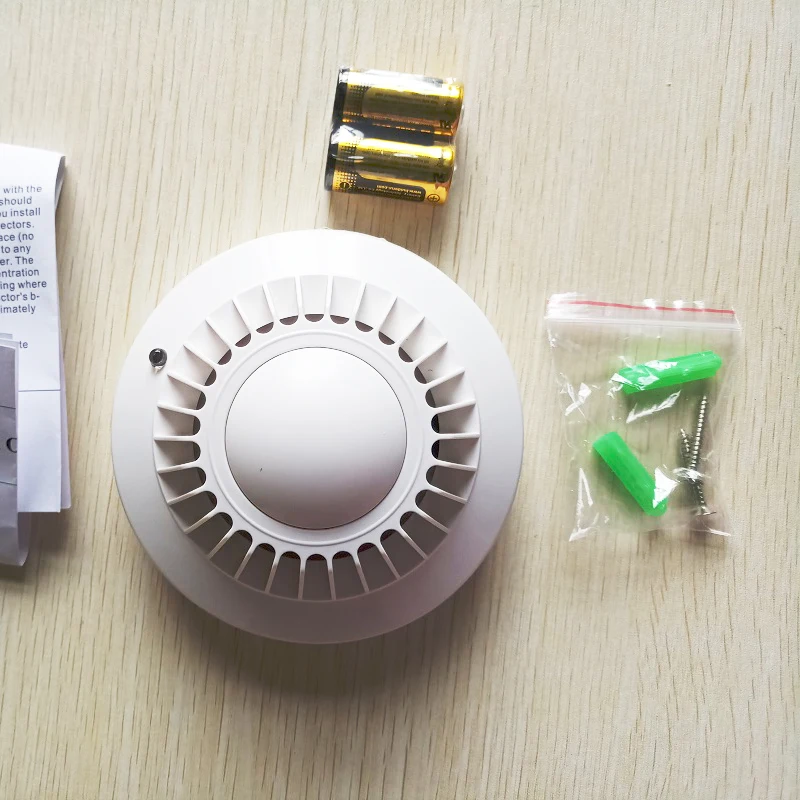 MD-2100R 433MHz Wireless Smoke Detector Smoke Sensor Alarm Battery Powered for Focus Alarm Panel ST-VGT HA-VGW ST-IIIB ST-V