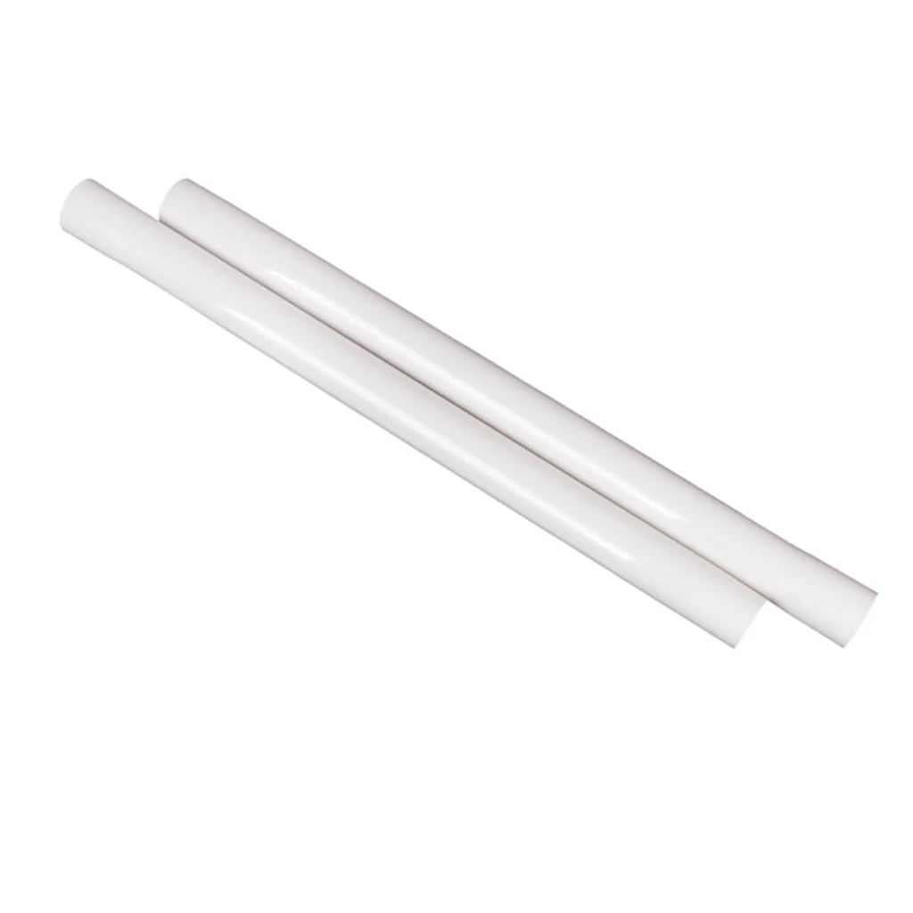 Baguettes d'extension universelles en plastique pour aspirateur, 32mm, 450mm de long, blanc