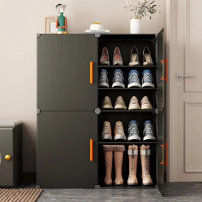 CH20  Simple shoe rack dustproof home entrance shoe cabinet 2024 hot storage artifact multi-layer large capacity Internet