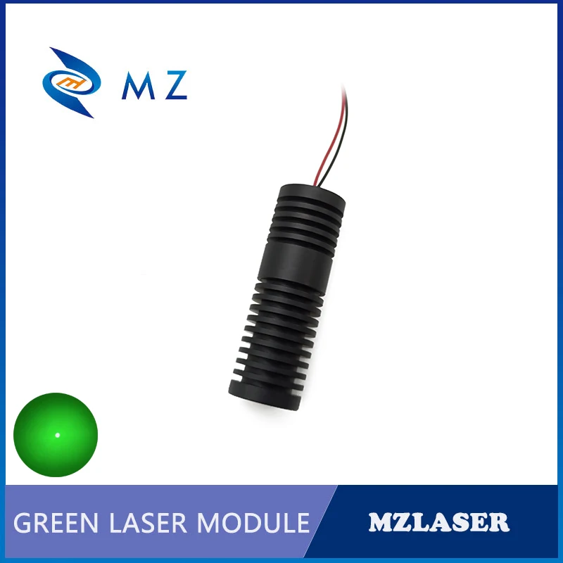 Imagem -06 - Módulo Laser de Ponto Verde D20 mm 520nm 5v 50mw 100mw Acc Drive Lente Vidro Alta Qualidade Grau Industrial