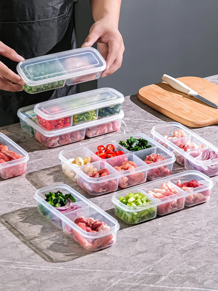 Food Grade Storage Box for Kitchen Fruit And Meat Preservation Container Refrigerator  Organizer Plastic Material