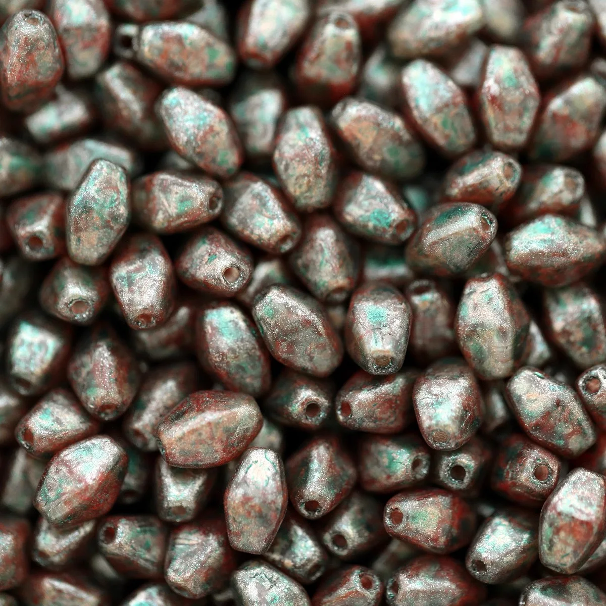 100pcs   8*6mm (Multiple colors) Hand beadeds DIY jewelry necklace earrings bracelet accessories