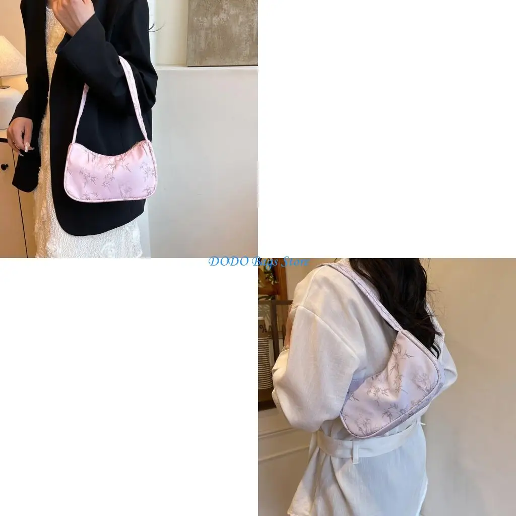 

Trendy Underarm Bag With Multiple Compartments Casual Daily Use Practical Design