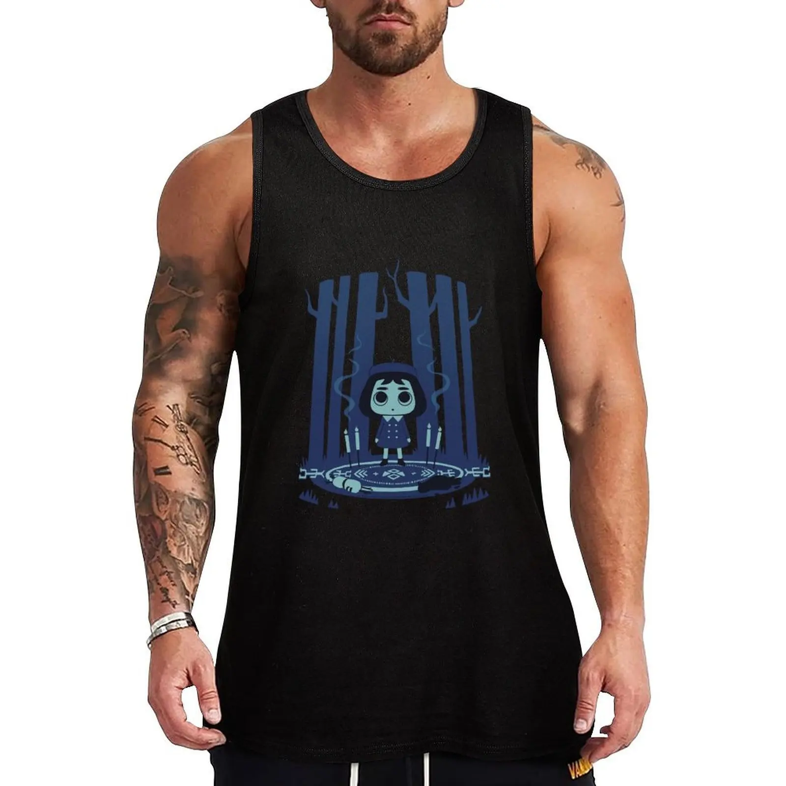 

A Little Misfortune In The Woods Tank Top sleeveless Men's t-shirts t-shirts for Men's gym sleeveless tshirts for men Gym wear