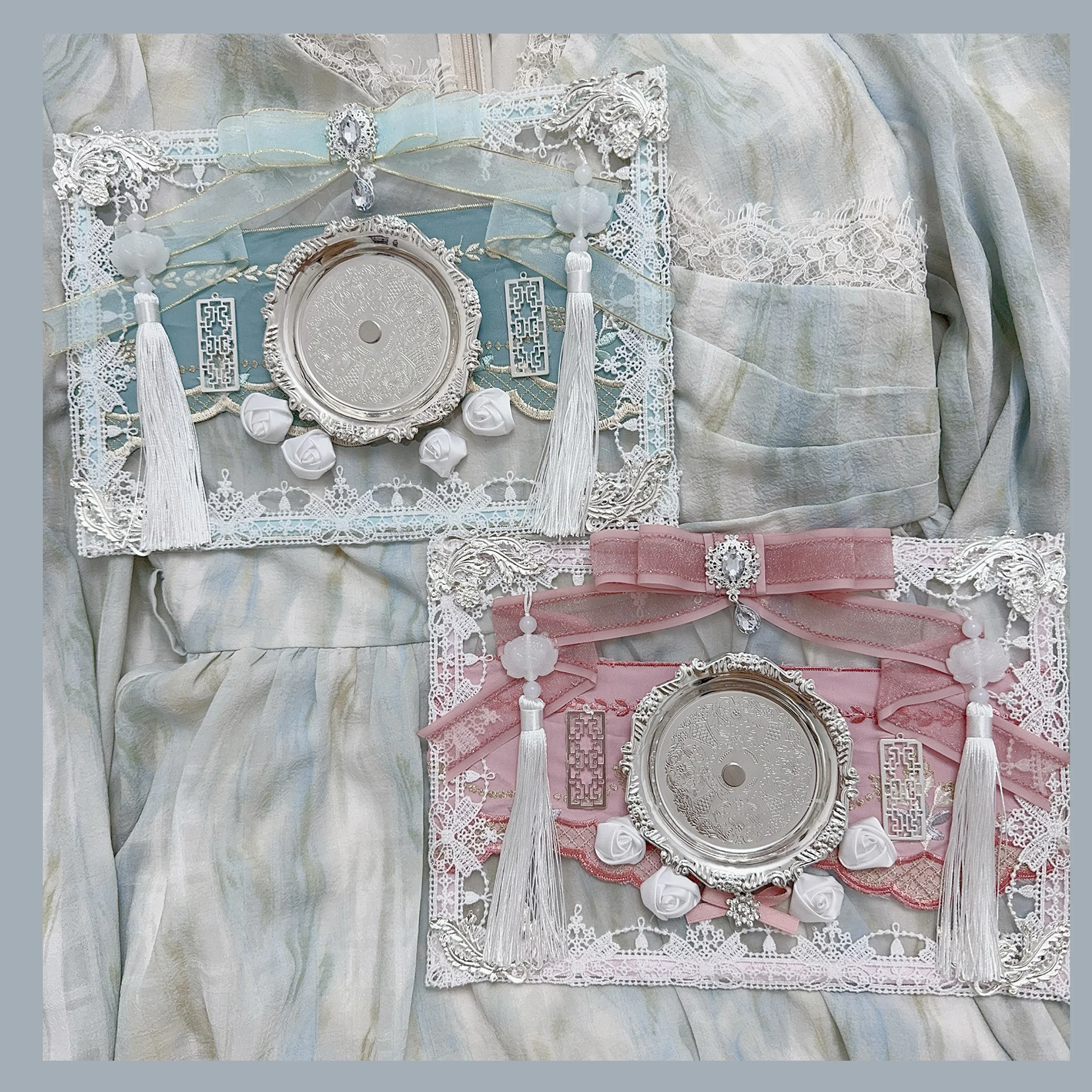 

Винтажная лента в китайском стиле, украшение для товаров, обеденная тарелка, кружевная лента, значок ручной работы, доска для дисплея, аниме, косплей