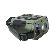 Rechargeable rangefinder for hunting and golf slope scanning and normal measurement