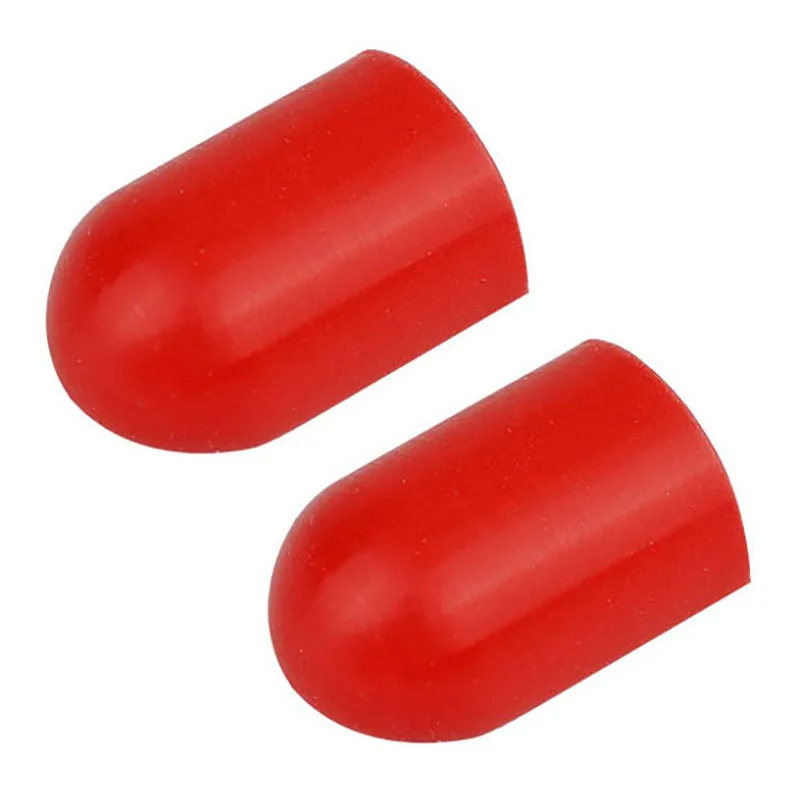 2 pçs capa de apoio para os pés manga de silicone para ninebot es2 es4 painço xiaomi m365/m365 pro scooter elétrico, vermelho