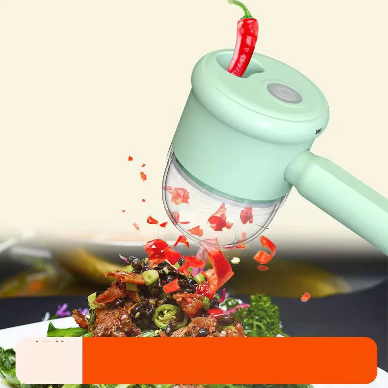 

Измельчитель овощей, 1 шт., для домашнего использования, зарядка через USB, автоматическая нарезка чеснока, многофункциональный измельчитель, ручная кухонная плита