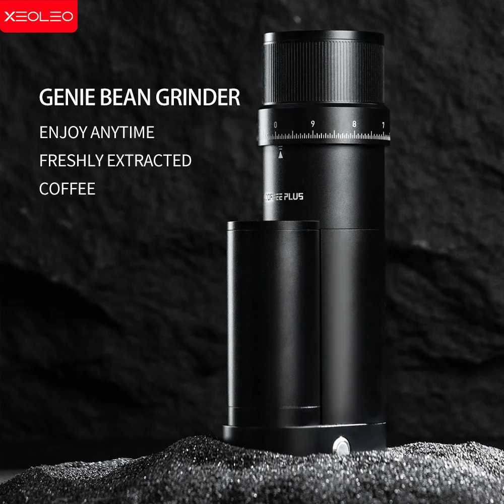 XEOLEO Electric Espresso Coffee Grinder Stainless Steel 48mm Burr Household Espresso Coffee Beans Mill Grinder for SOE Pour-over