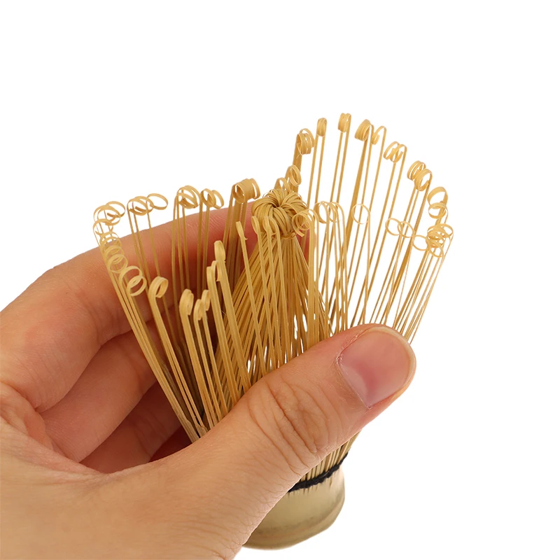 Batidor de Bambú Tradicional para Matcha (Chasen) - Herramienta Japonesa Reutilizable y Apta para Lavavajillas para la Preparación de Matcha Espumoso