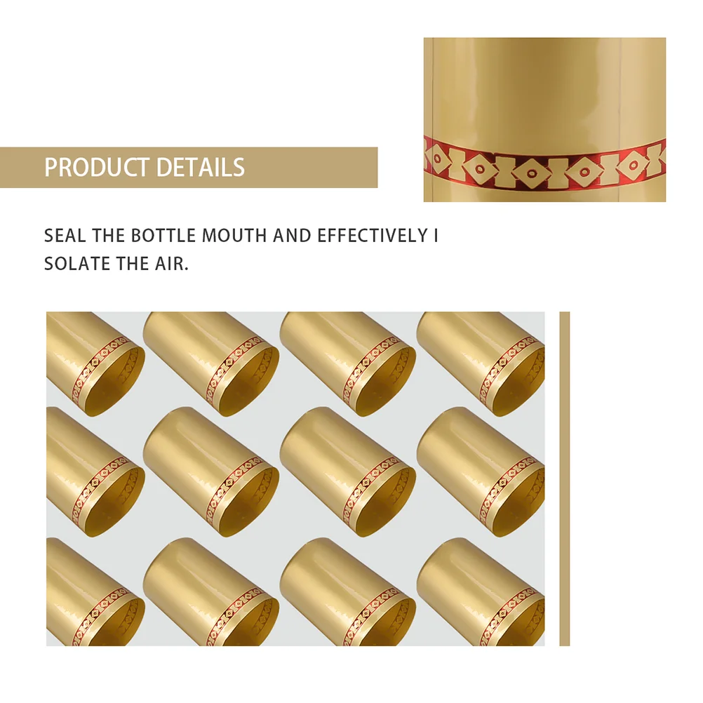 Sealer Red Cap Capsules Bar Ware Accessories Packing Machine Brewing Golden Cellar