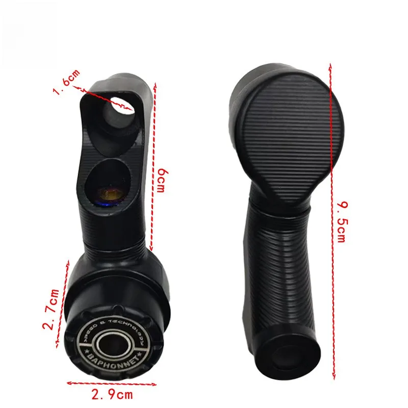 

Motorcycle Rear View Mirror Seat with Handlebar Mount Adapter for Replacement Use on Most Bike and Electric Motorcycle Types