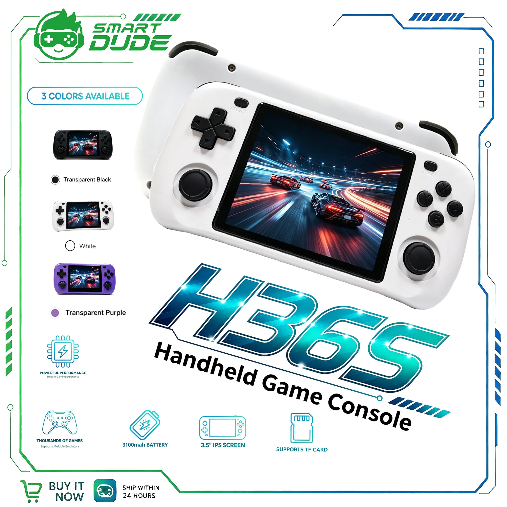 Retro Gaming Batocera - SMART DUDE 2025 Novo Console H36S