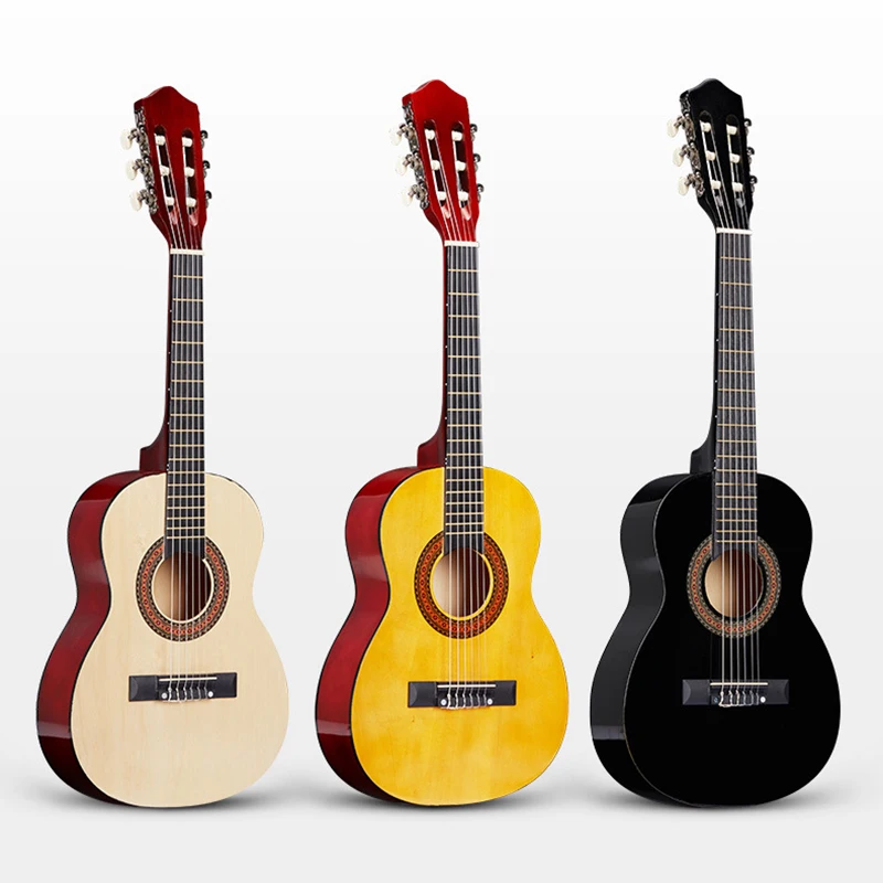 

Классическая гитара 30 дюймов, универсальная для детей и взрослых, для начинающих, для домашнего обучения, для занятий в группе, струнный инструмент