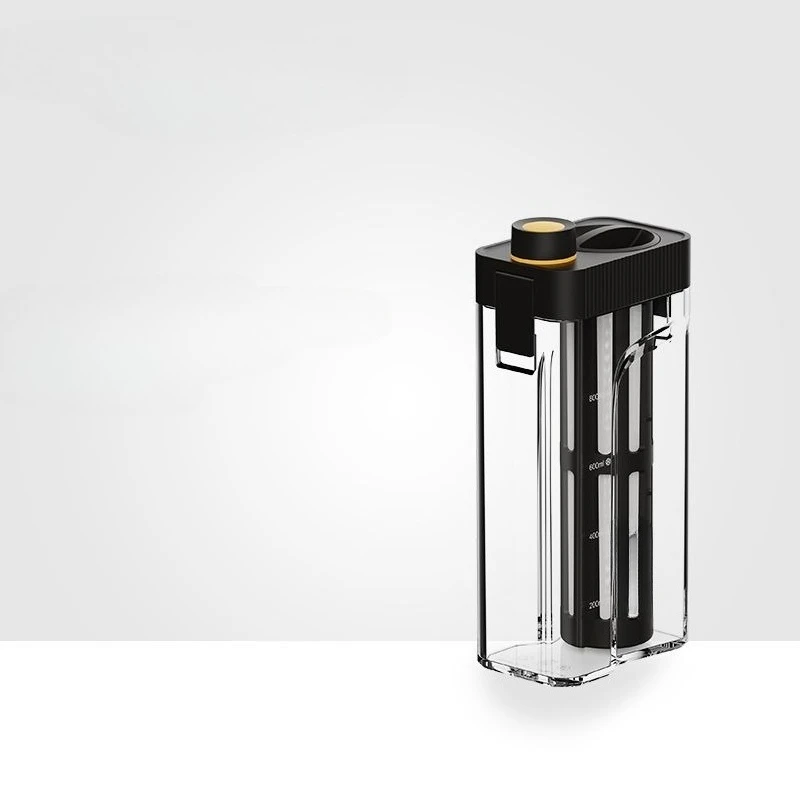 

Crystal brick cold brew pot, coffee pot, cold brew cold brew bottle, home professional large-capacity portable square high-value