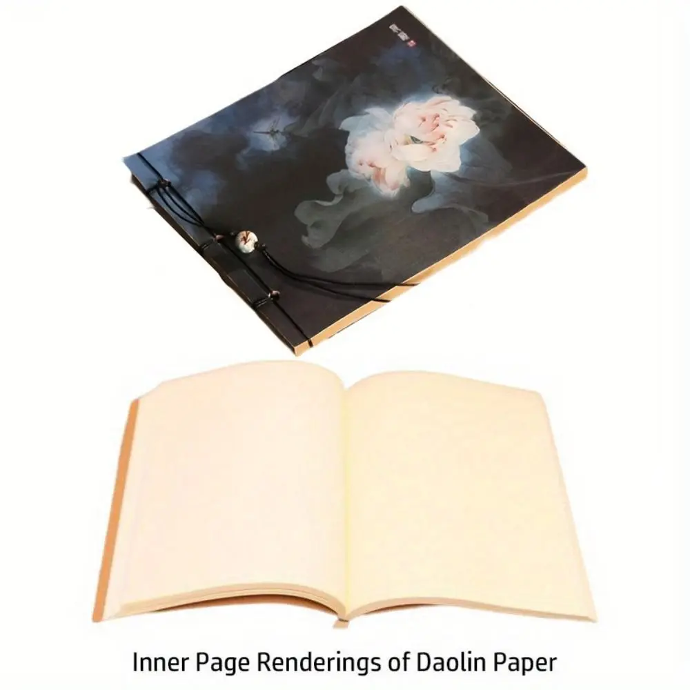 Ancient Style Ancient Style Sketchbook Lotus Tassel Line Package Vintage Line-bound Sketchbook Thread-bound Handmade