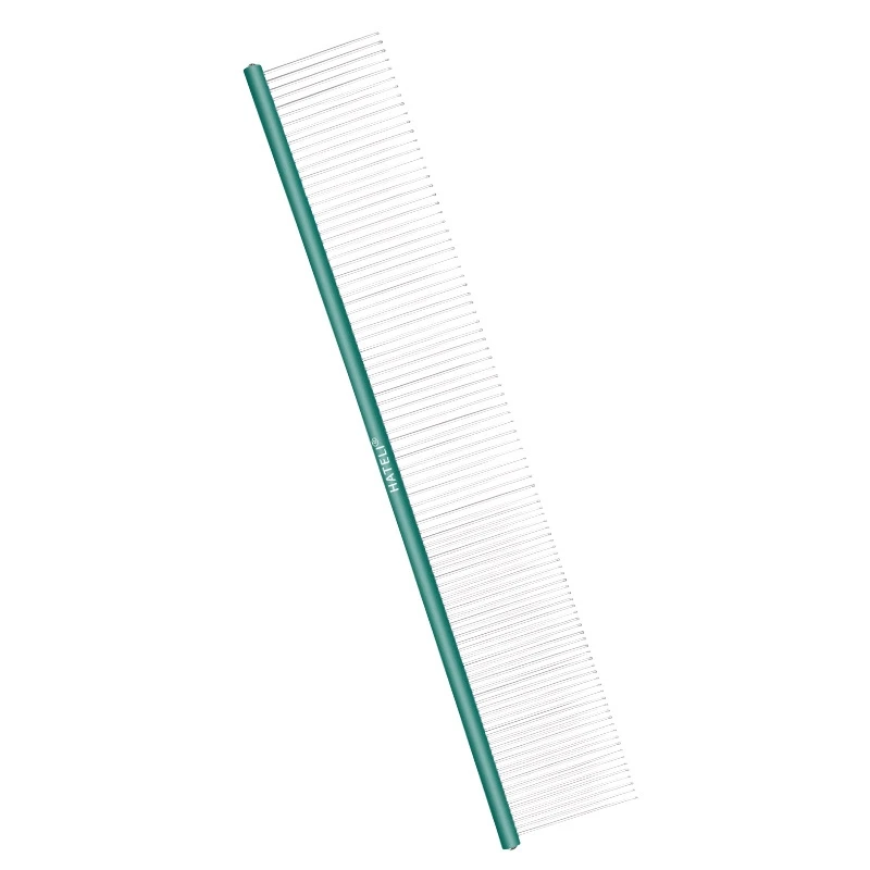 Fistork 16/19/22 cm Edelstahl Pet Schönheit Styling Kamm Hund Pflege Kämme Lange Dicke Haar Pelz entfernung Pinsel Haustier Hund Pflege Kämme 6