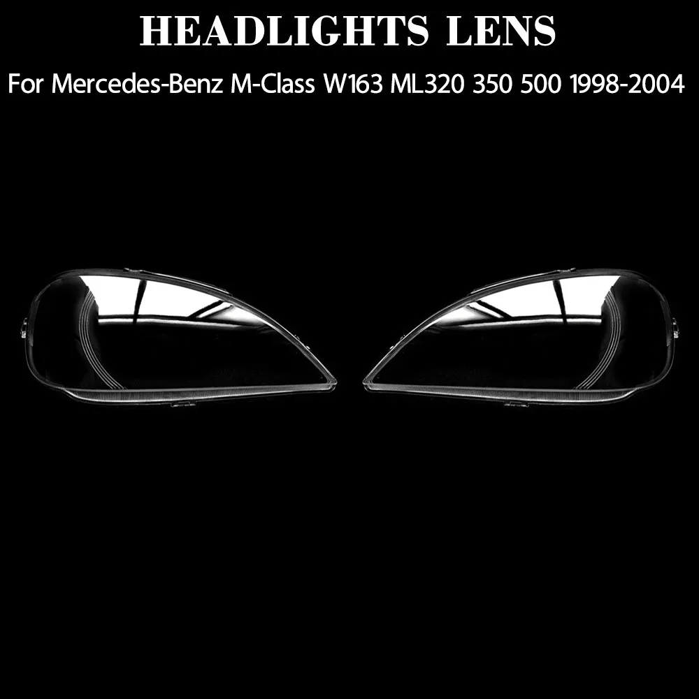 

Headlight Shell Transparent Lampshade Headlamp Lamp Cover Replacement For Mercedes-Benz M-Class W163 ML320 350 500 1998-2004
