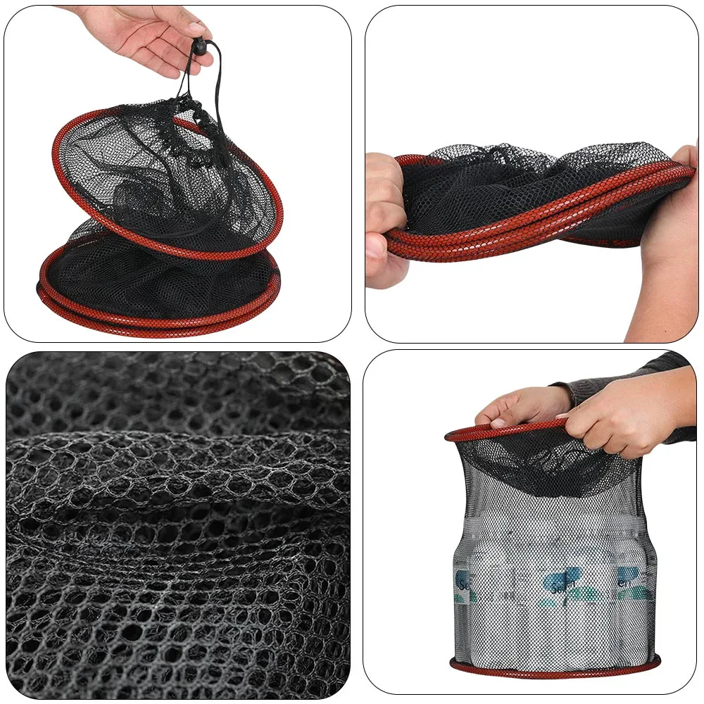 Meeresangeln, Wildfischangeln, tragbares Fischschutznetz, Bachschutz, faltbarer Mini-Fischschutz – Detail 3