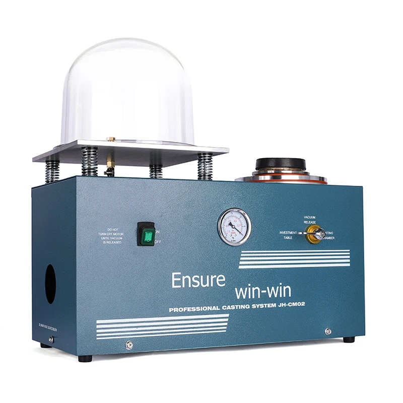 آلة الصب المتكاملة المدمجة آلة شفط المكنسة الكهربائية معدات صب قالب الجص للمجوهرات 220 فولت/110 فولت
