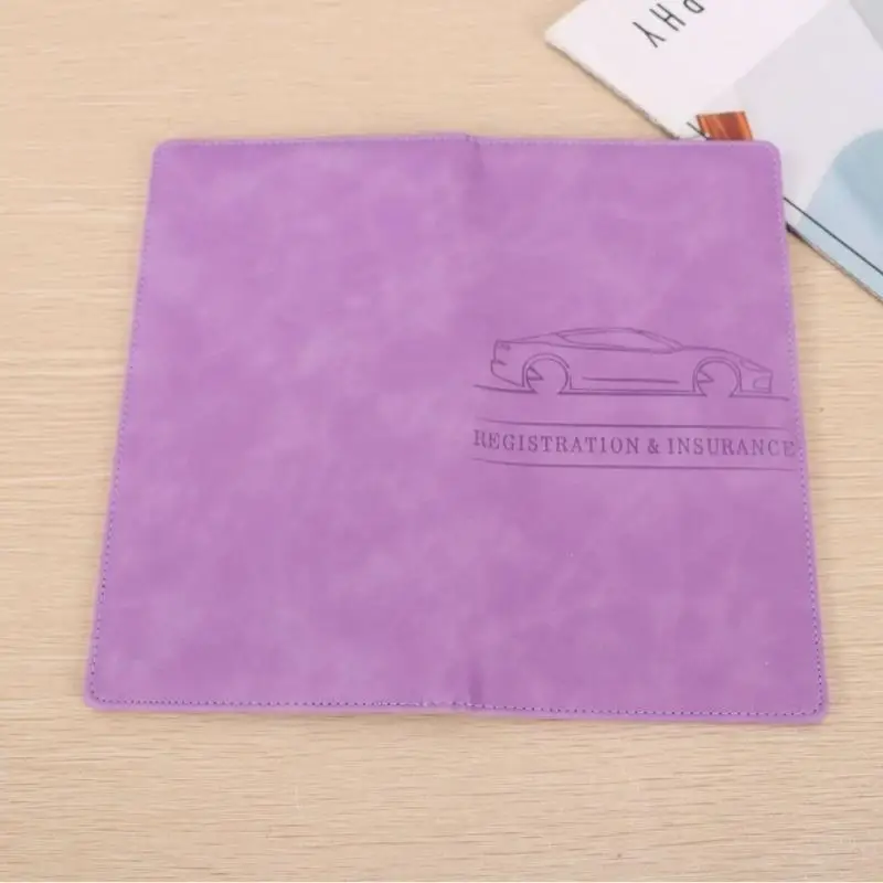 1 Stück Fahrzeug-Handschuhfach, Kfz-Zulassungs- und Versicherungskartenhalter mit Magnetverschluss, Auto-Organizer für Dokumente, Karten, Führerschein – Detail 8